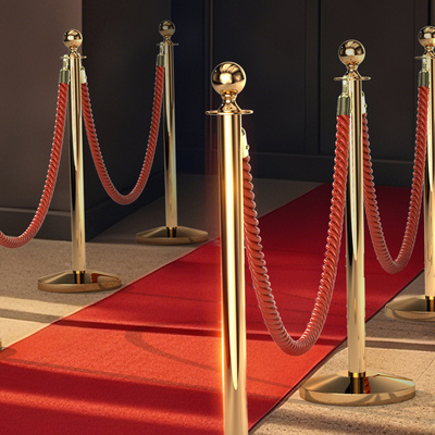 圆头一米线礼宾杆